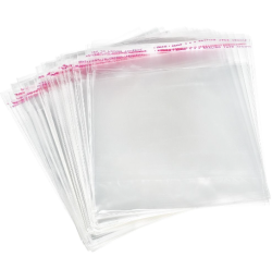 Изображение Пакетики с клеевым краем, 12*14 см, 10 шт